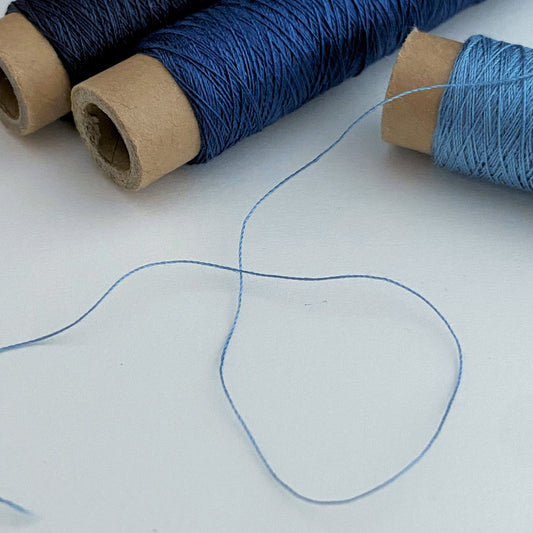 インディゴ糸シガレット巻き100m