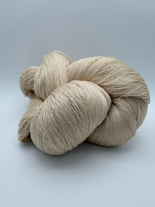 スーピマコットン 綛（スーピマコットン染色前の綿糸/かせ巻）