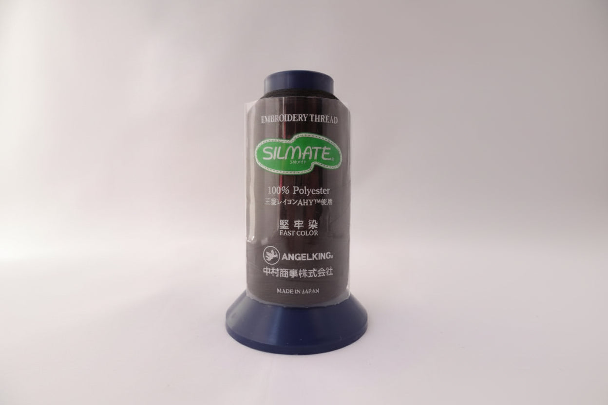 シルメイト120d/2（定番の太さ・ポリエステル100％） /　白・黒・生成