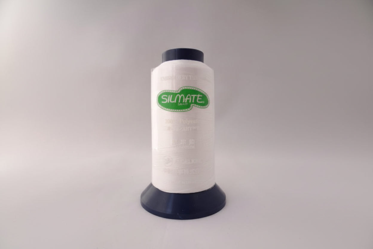 シルメイト120d/2（定番の太さ・ポリエステル100％） /　白・黒・生成