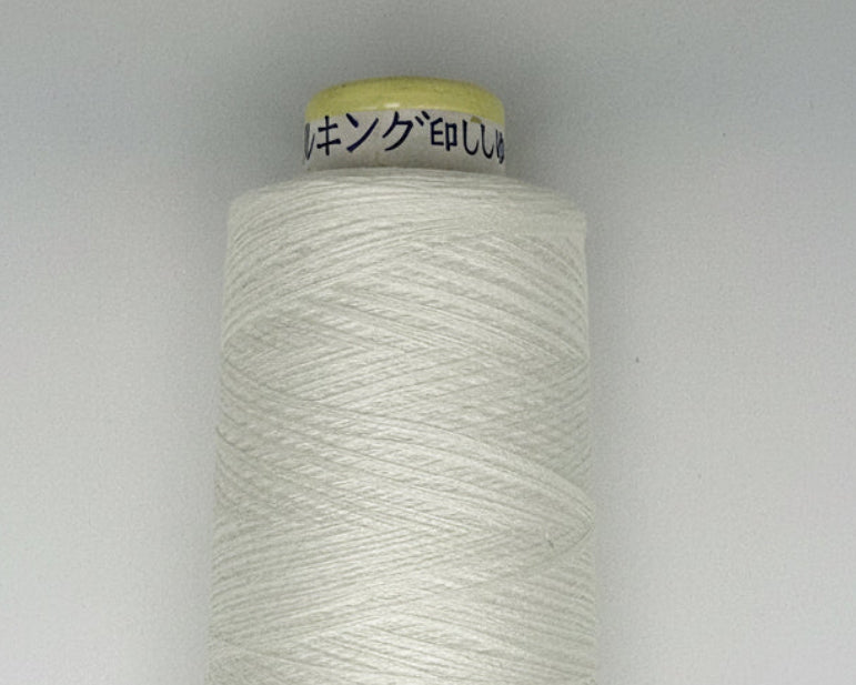 モダール（マットタイプ/ヒートカット可能/レーヨンミシン刺繍糸）白・黒・ 生成