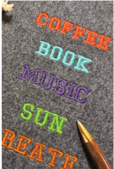 フィールソフト（刺繍・サガラ・チェーンステッチ可）アクリルウールミシン刺繍糸【色番を選べます】