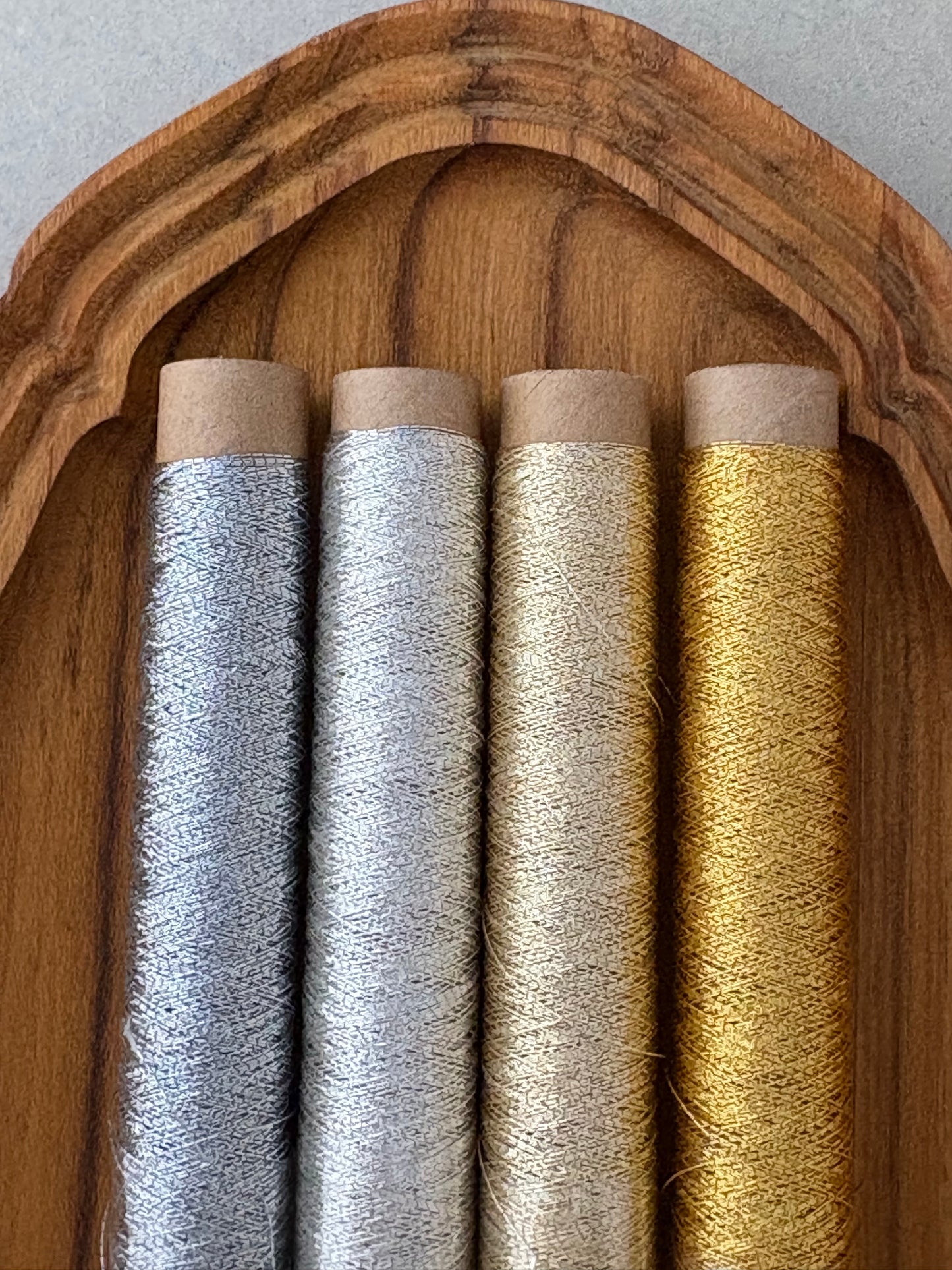 金糸の縫糸50番手　50m×4本セット