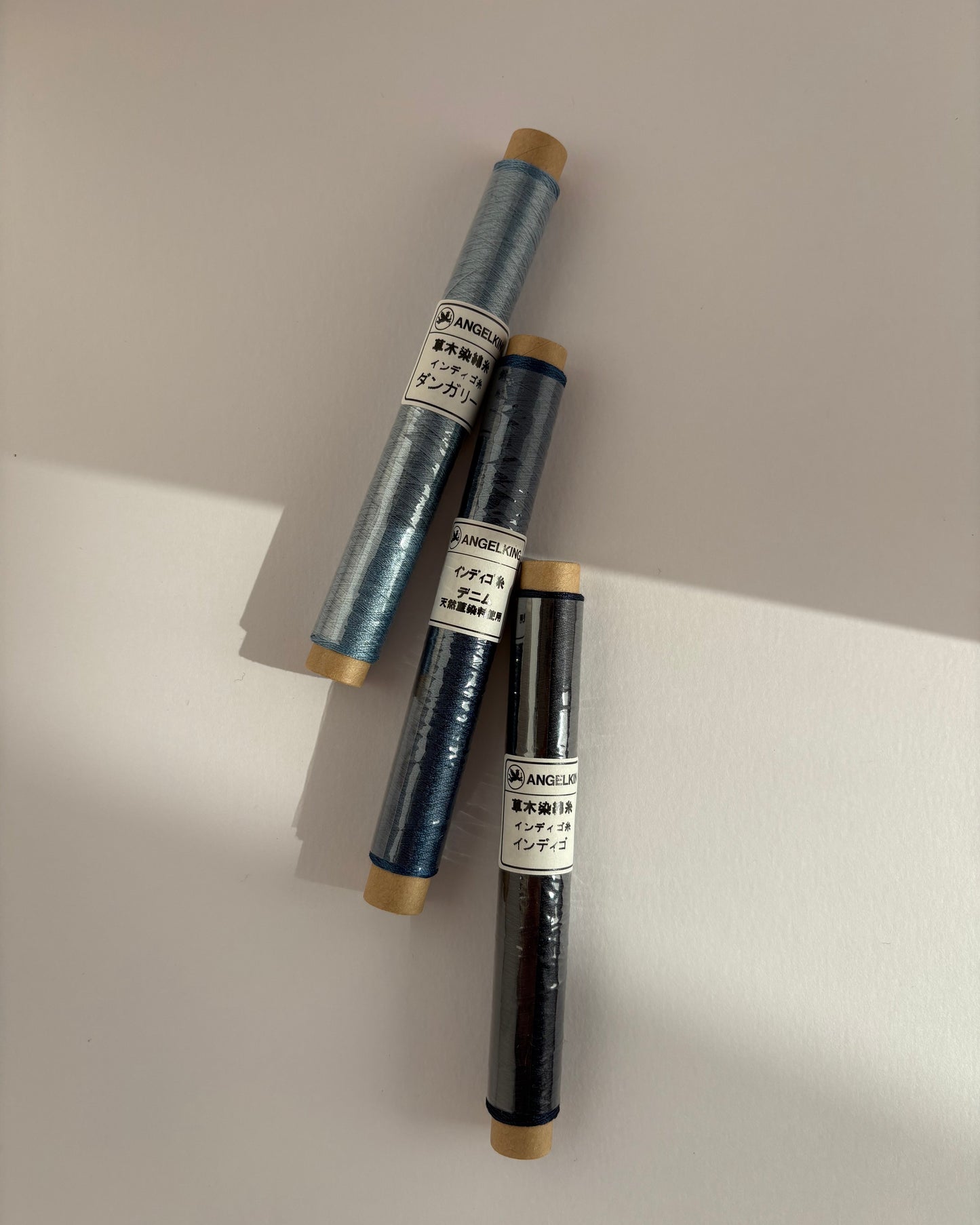 インディゴ糸シガレット巻き100m