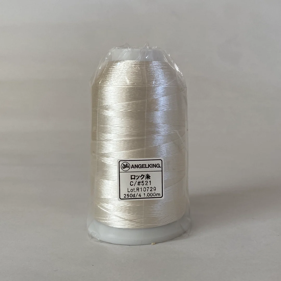 ワッペンロック糸（ワッペン縁かがり・チェーンステッチにおすすめ太めレーヨン糸）