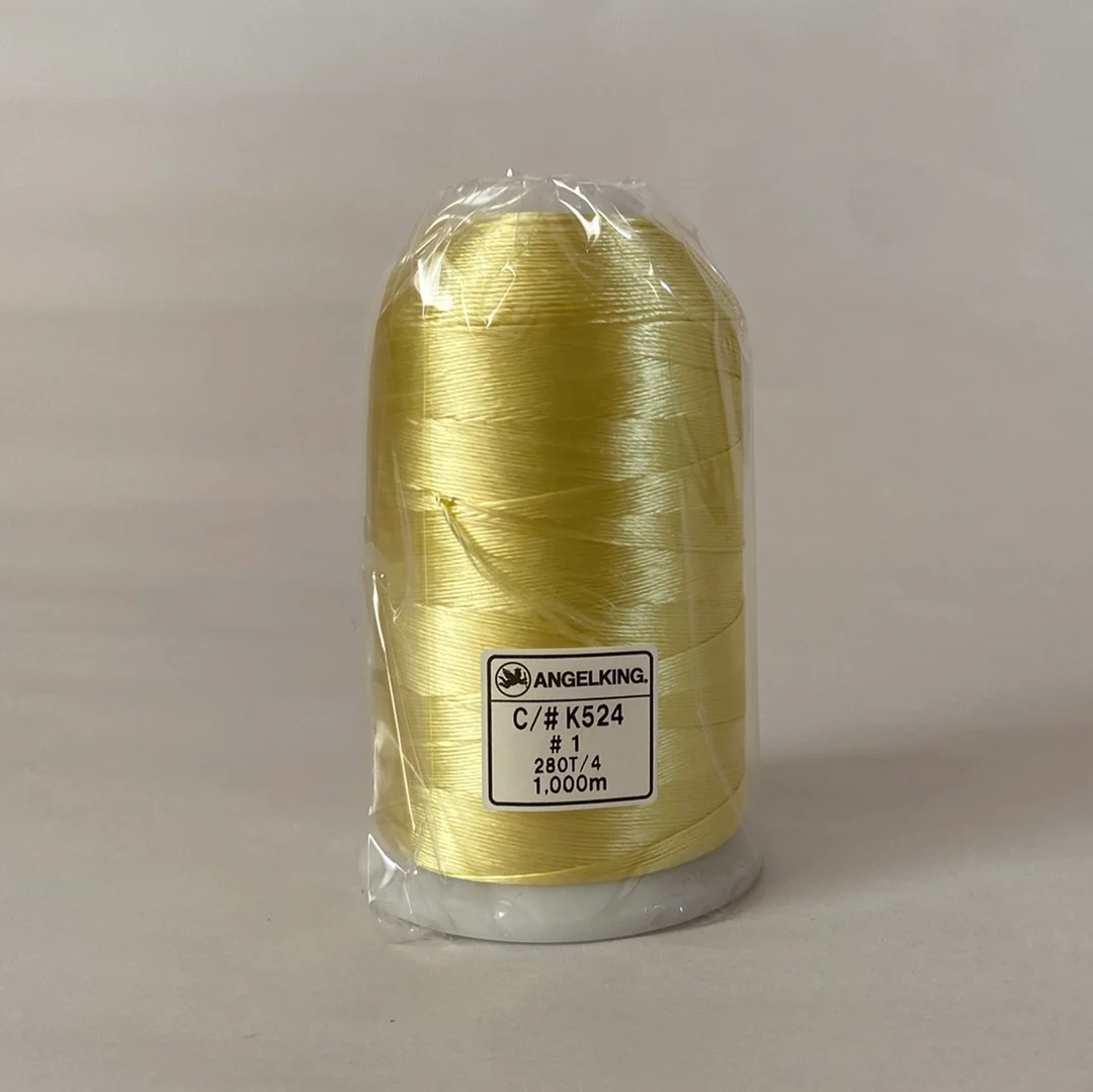 ワッペンロック糸（ワッペン縁かがり・チェーンステッチにおすすめ太めレーヨン糸）