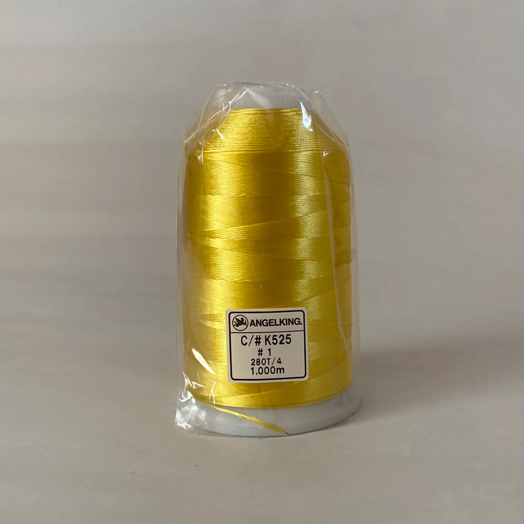 ワッペンロック糸（ワッペン縁かがり・チェーンステッチにおすすめ太めレーヨン糸）