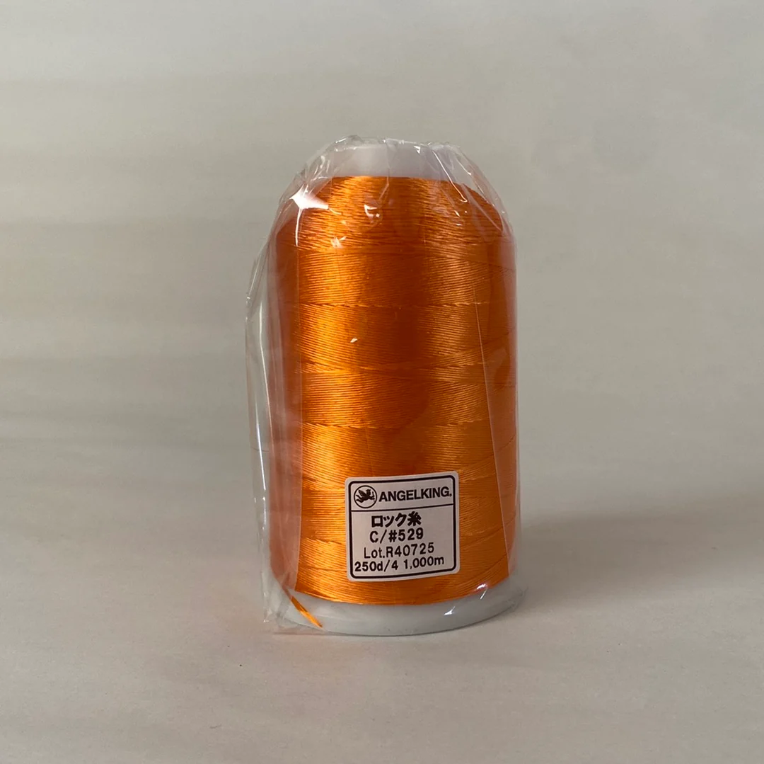 ワッペンロック糸（ワッペン縁かがり・チェーンステッチにおすすめ太めレーヨン糸）