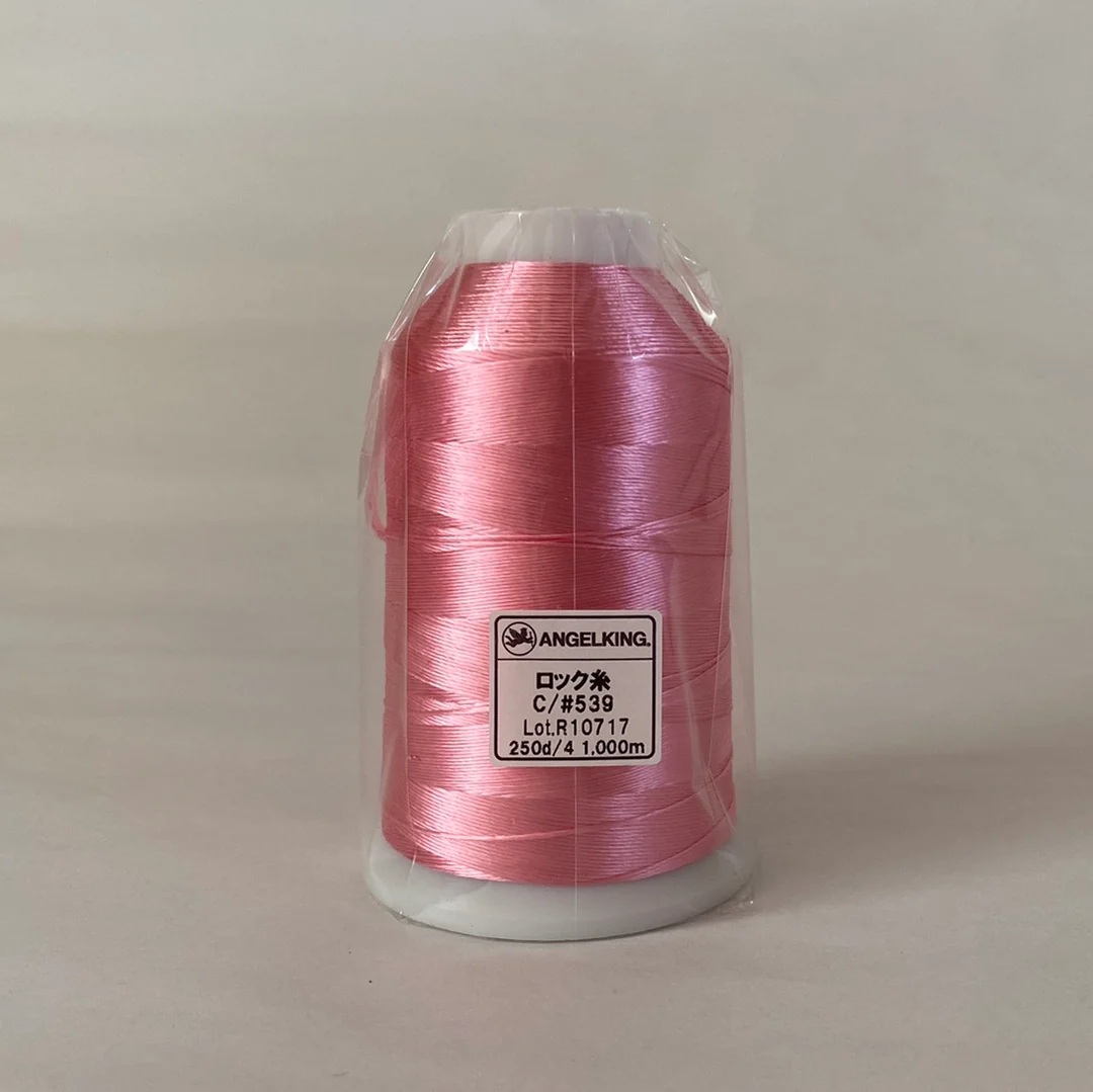 ワッペンロック糸（ワッペン縁かがり・チェーンステッチにおすすめ太めレーヨン糸）