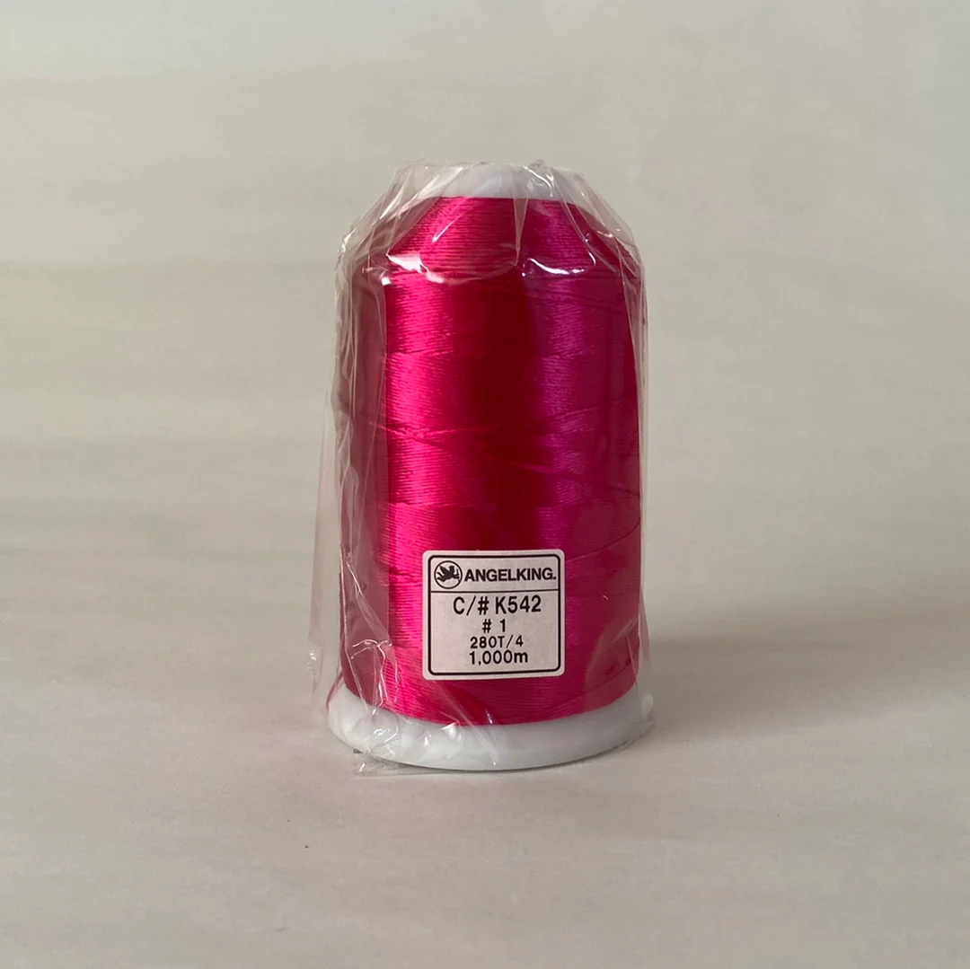 ワッペンロック糸（ワッペン縁かがり・チェーンステッチにおすすめ太めレーヨン糸）