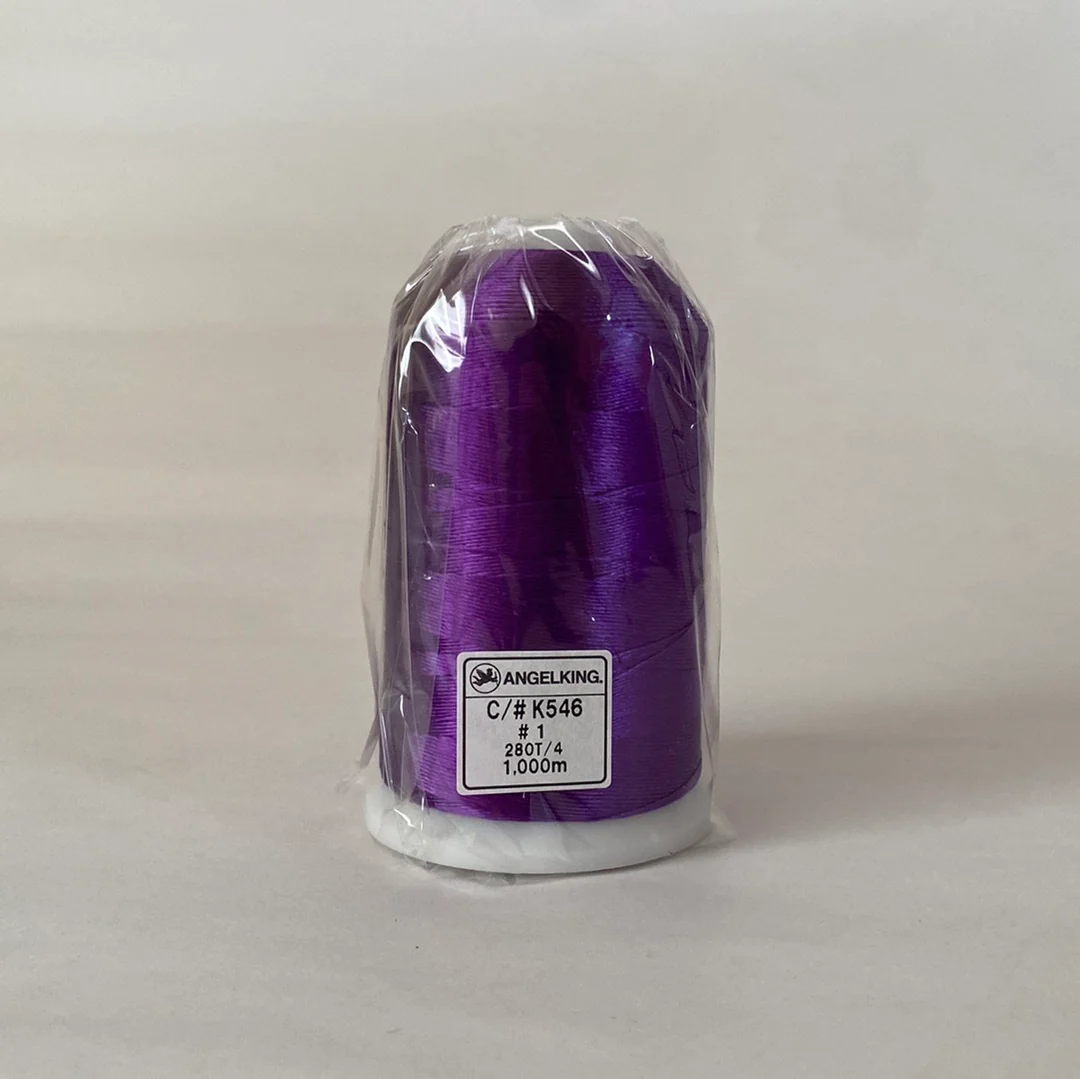 ワッペンロック糸（ワッペン縁かがり・チェーンステッチにおすすめ太めレーヨン糸）