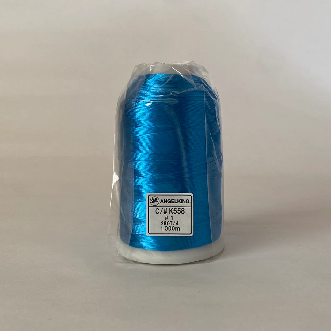 ワッペンロック糸（ワッペン縁かがり・チェーンステッチにおすすめ太めレーヨン糸）