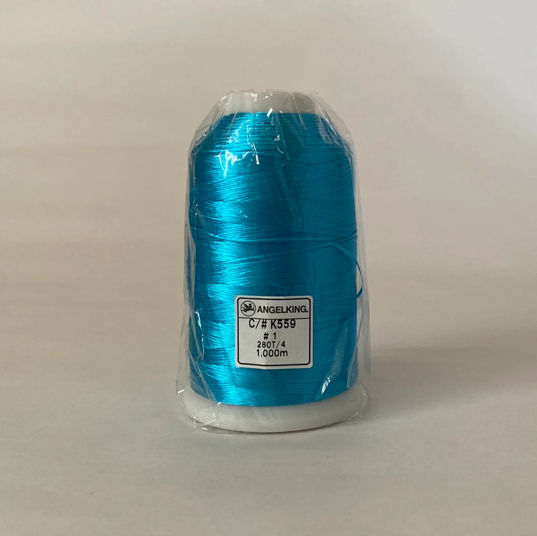 ワッペンロック糸（ワッペン縁かがり・チェーンステッチにおすすめ太めレーヨン糸）