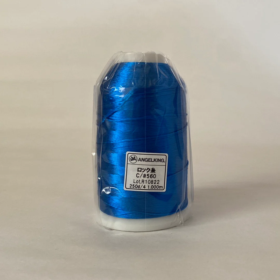 ワッペンロック糸（ワッペン縁かがり・チェーンステッチにおすすめ太めレーヨン糸）