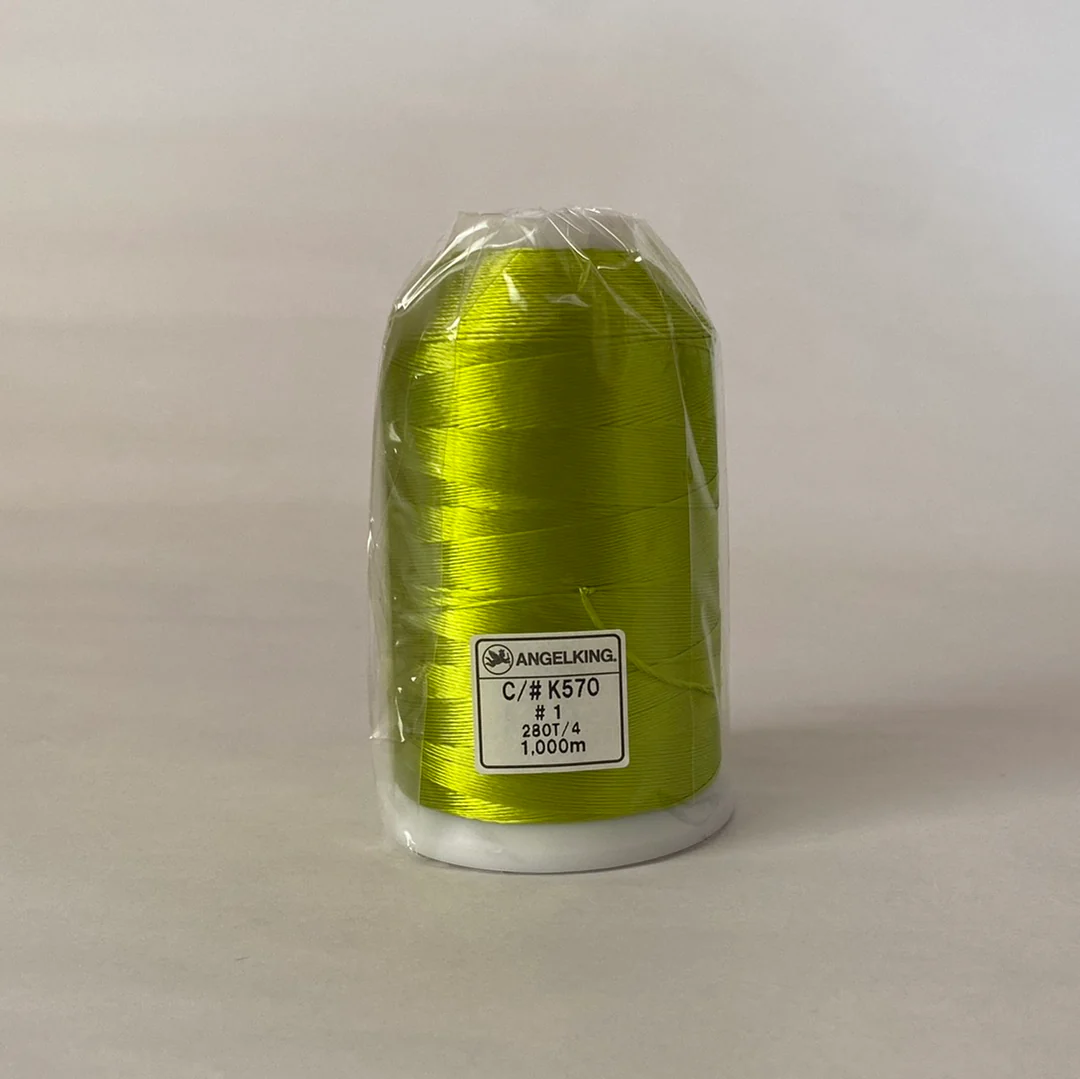 ワッペンロック糸（ワッペン縁かがり・チェーンステッチにおすすめ太めレーヨン糸）