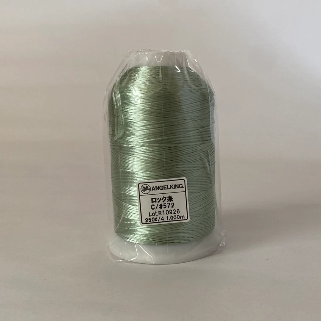 ワッペンロック糸（ワッペン縁かがり・チェーンステッチにおすすめ太めレーヨン糸）