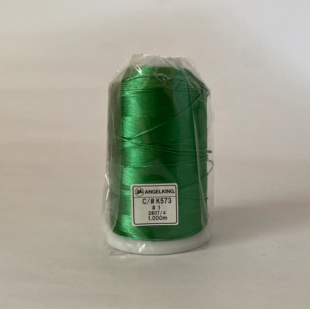 ワッペンロック糸（ワッペン縁かがり・チェーンステッチにおすすめ太めレーヨン糸）