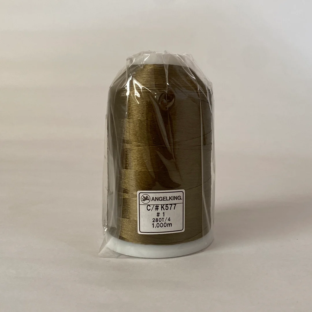 ワッペンロック糸（ワッペン縁かがり・チェーンステッチにおすすめ太めレーヨン糸）