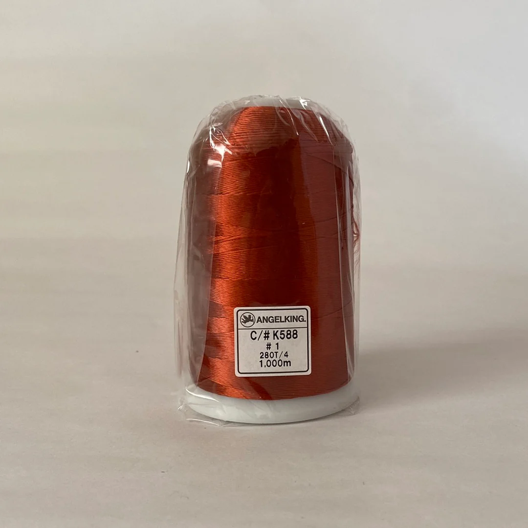 ワッペンロック糸（ワッペン縁かがり・チェーンステッチにおすすめ太めレーヨン糸）