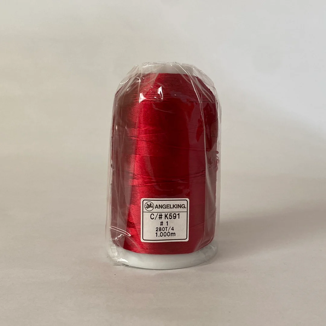 ワッペンロック糸（ワッペン縁かがり・チェーンステッチにおすすめ太めレーヨン糸）