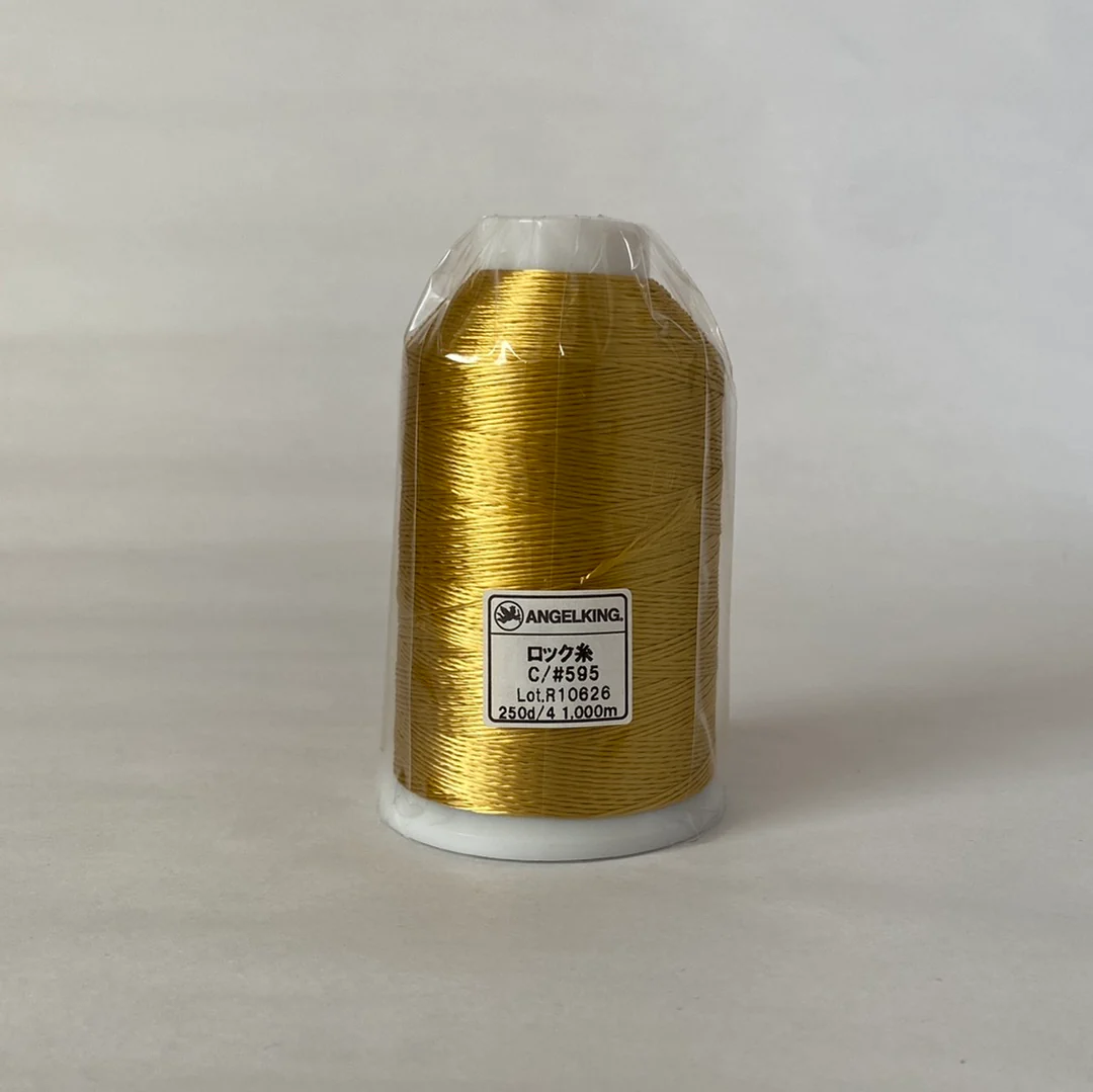 ワッペンロック糸（ワッペン縁かがり・チェーンステッチにおすすめ太めレーヨン糸）