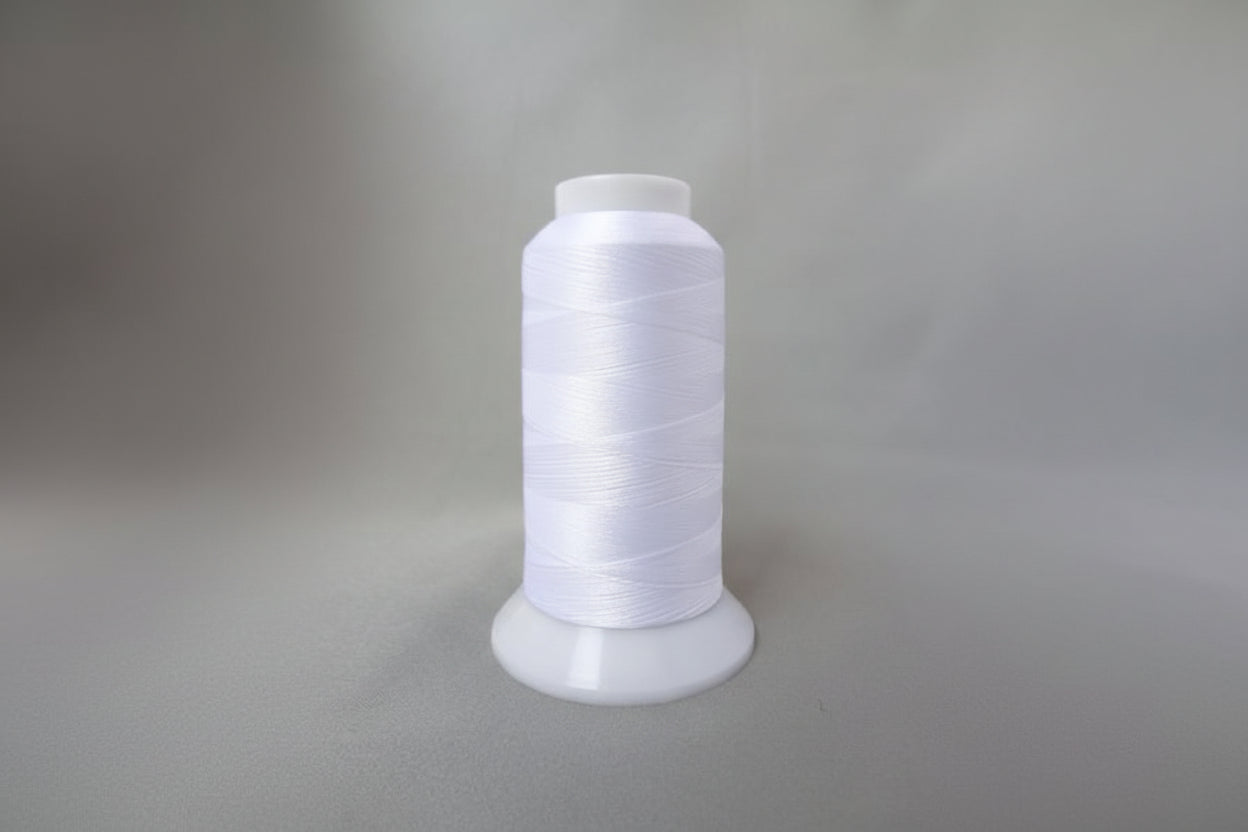 シルメイト75d/2（細番手・ポリエステル100％）/　白・黒・生成