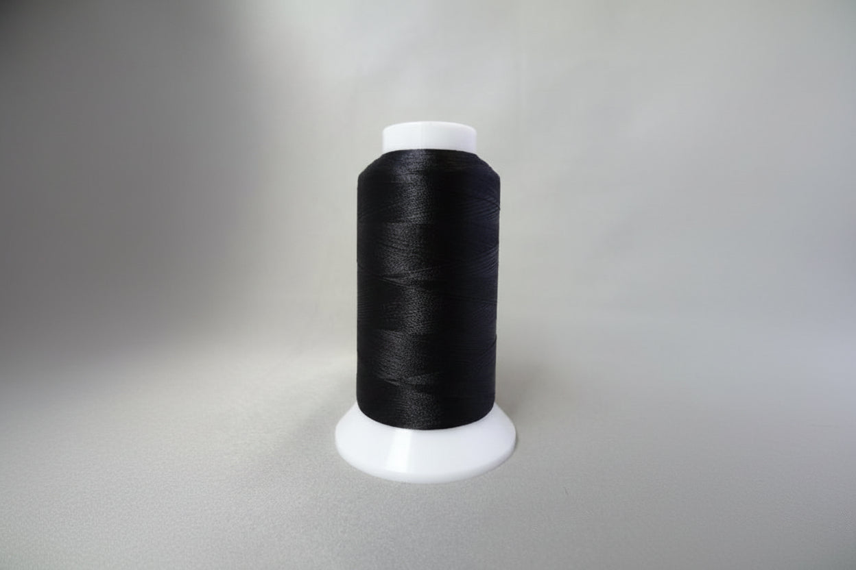 シルメイト75d/2（細番手・ポリエステル100％）/　白・黒・生成