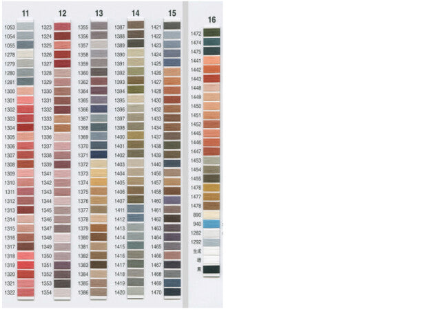 正絹21/6撚糸　シルク100％工業用ミシン刺しゅう糸　【色番を選べます】