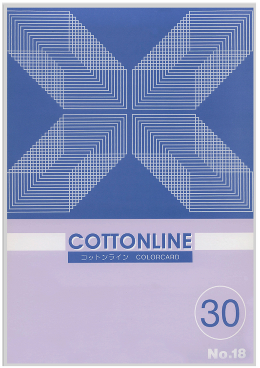 コットンライン＃30見本帳