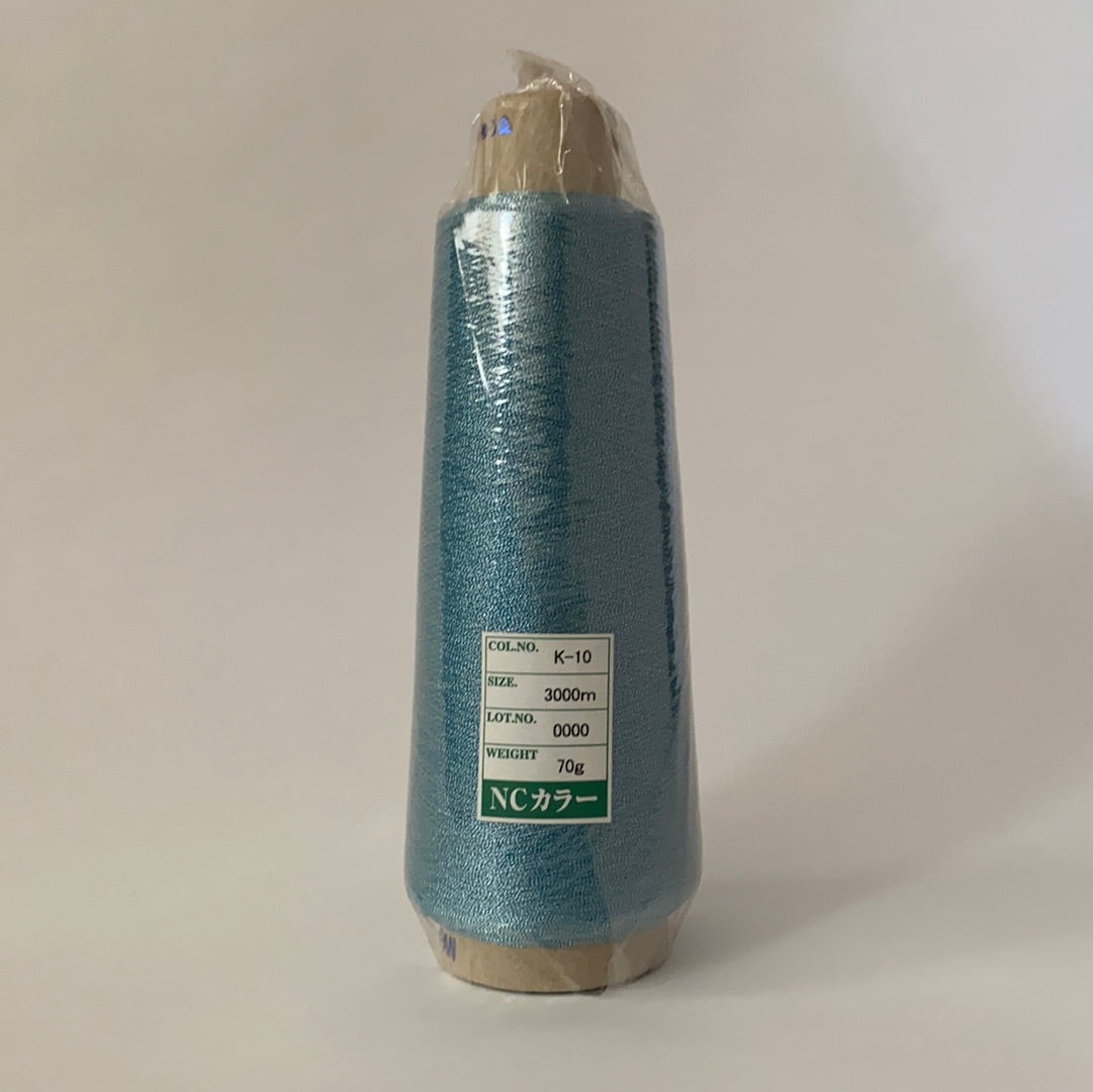 NCカラー蛇腹（蛇腹加工で奥行きのある輝きのメタリック糸）