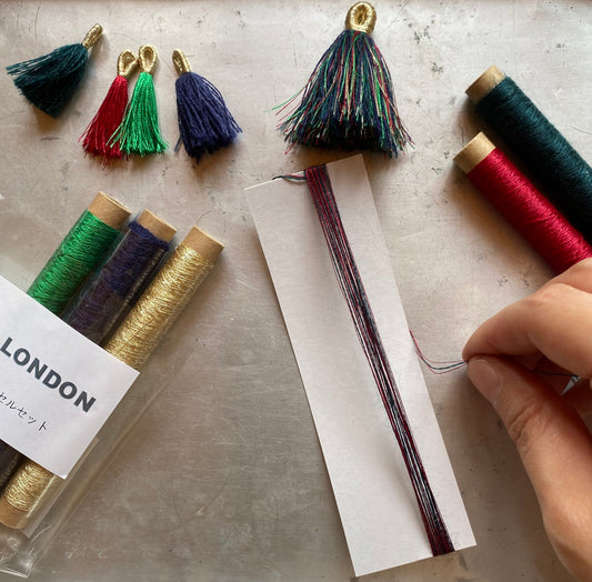 旅するタッセルセット（タッセル作り方説明書付き）