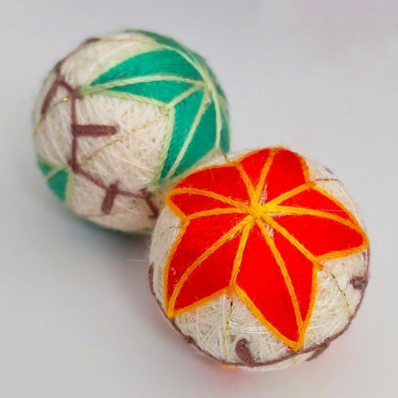 手まり作家 寺島綾子さんコラボセット＜楓＞