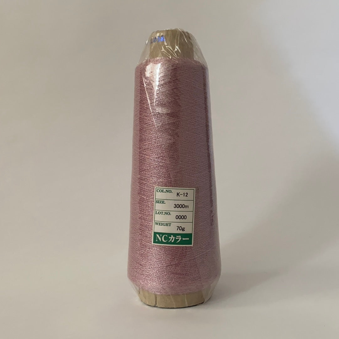 NCカラー蛇腹（蛇腹加工で奥行きのある輝きのメタリック糸）