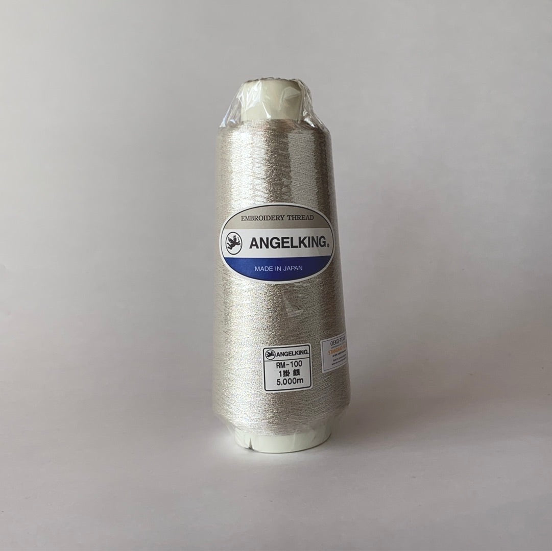 金銀糸　1掛 SILVER（レーヨン芯）・定番の太さ