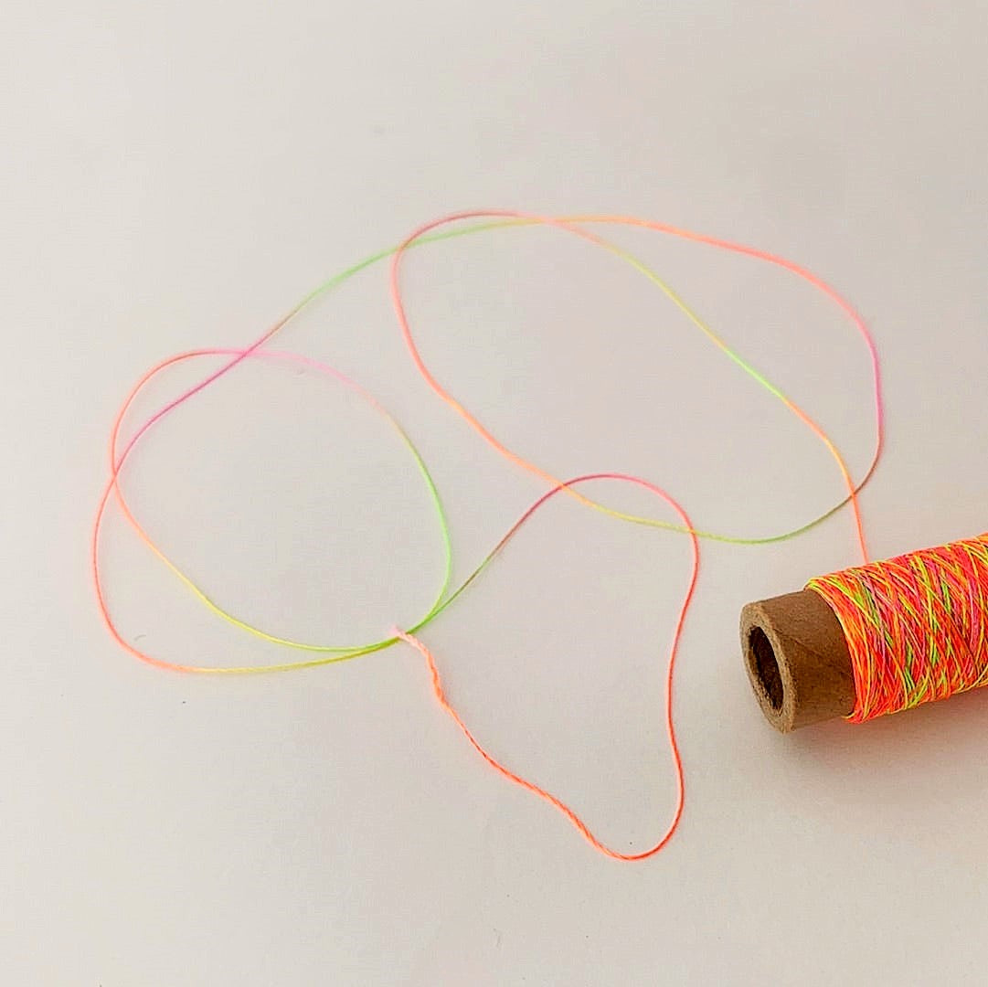 シルメイトマルチ蛍光色シガレット巻　100m巻