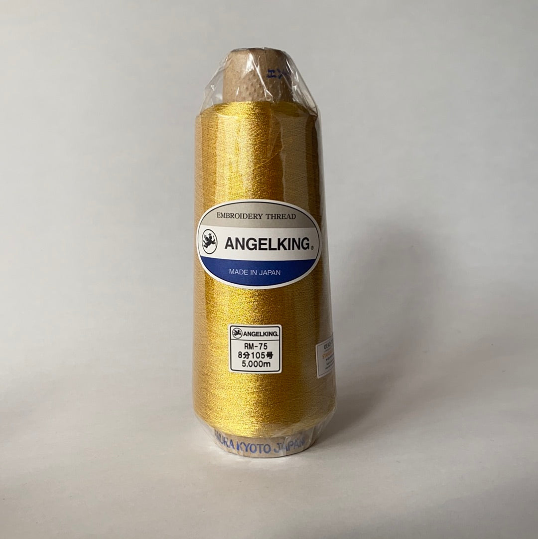 金銀糸　8分 GOLD（レーヨン芯）