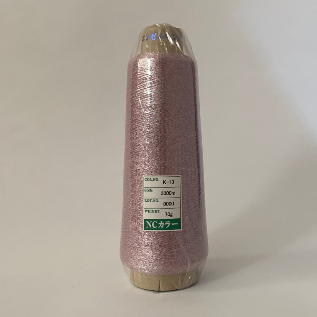 NCカラー蛇腹（蛇腹加工で奥行きのある輝きのメタリック糸）